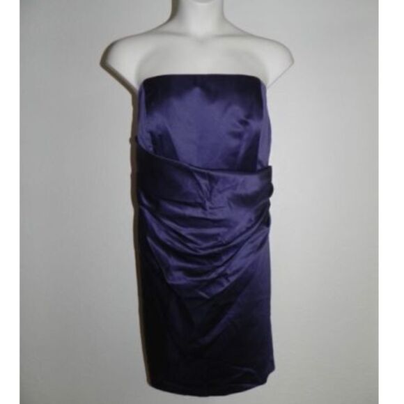 Davids Bridal Dress Plus Size 24 Lapis NWT - Picture 1 of 3